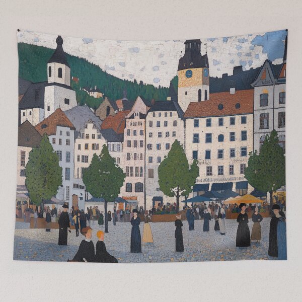 Item preview, Baden Württemberg | Post-impressionist painting style designed and sold by ComicsFactory.