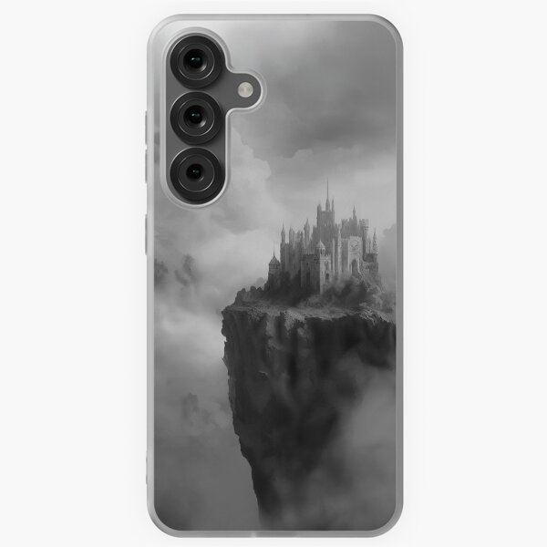 Item preview, Lonely Fortress – Castle on a High Cliff Among the Clouds designed and sold by D-a-y-d-r-e-a-m.