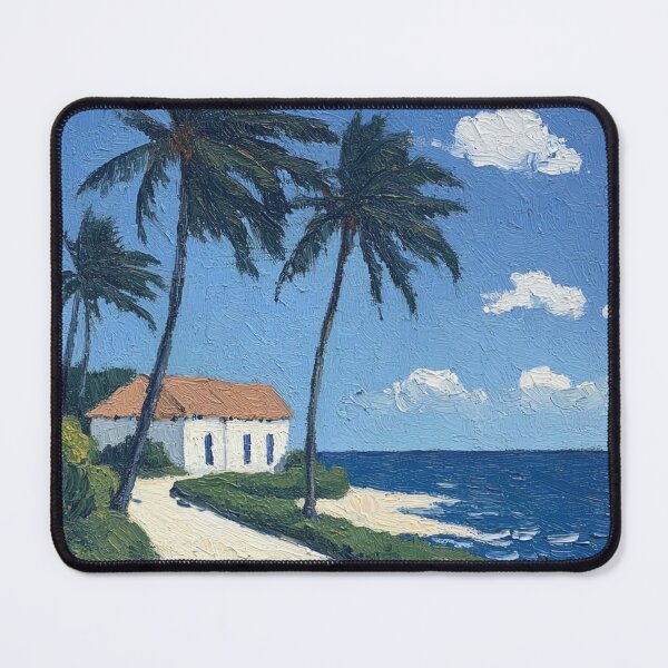 Item preview, Bahamas landscape | Post-impressionist painting style designed and sold by ComicsFactory.