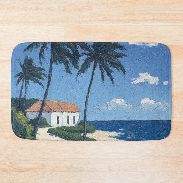 Item preview, Bahamas landscape | Post-impressionist painting style designed and sold by ComicsFactory.