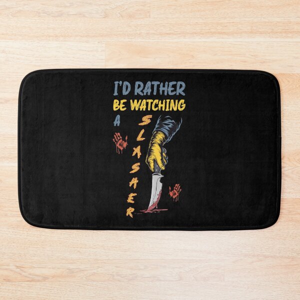 Item preview, I'd rather be watching a slasher designed and sold by SidTastic .