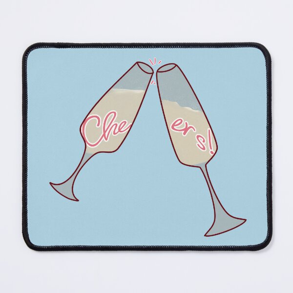 Item preview, Cheers with Two Glasses designed and sold by berrywares.