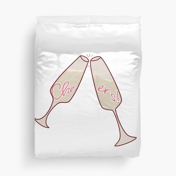Item preview, Cheers with Two Glasses designed and sold by berrywares.