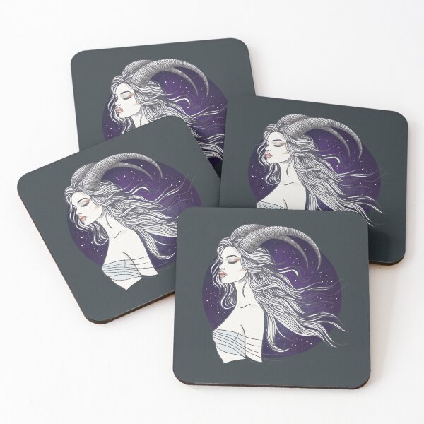 Item preview, Capriella the Capricorn - Gunmetal designed and sold by MaryAura.