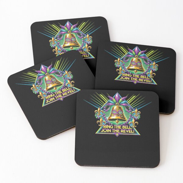 Item preview, Ring The Bell Mardi Gras Celebration designed and sold by LuminOrb.