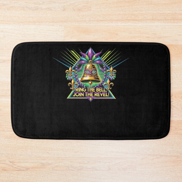 Item preview, Ring The Bell Mardi Gras Celebration designed and sold by LuminOrb.