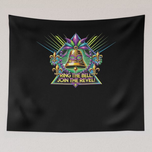 Item preview, Ring The Bell Mardi Gras Celebration designed and sold by LuminOrb.