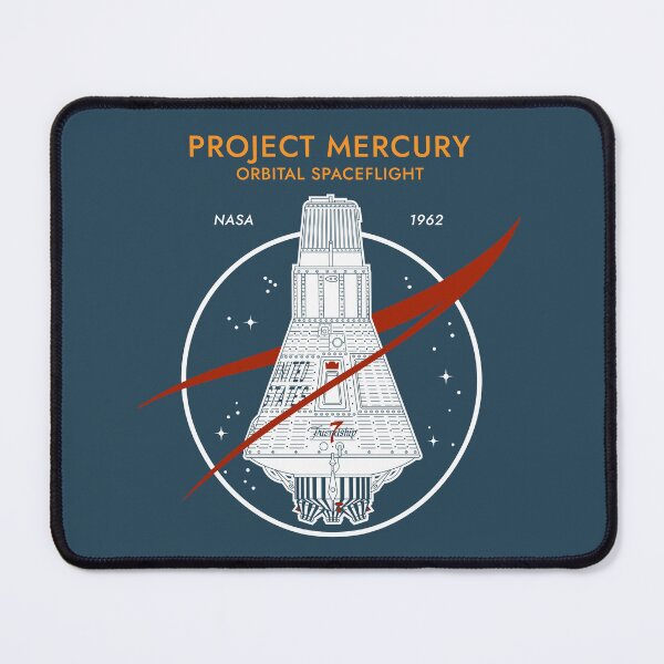Item preview, Project Mercury. Orbital Spaceflight. NASA 1962 (Commemorative Badge) designed and sold by BGALAXY.