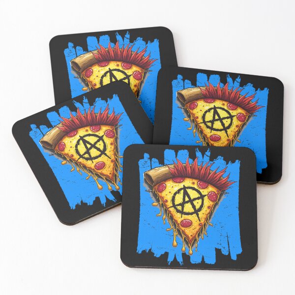 Item preview, Anarchy Pizza – Punk Rock Food Art designed and sold by Dino-Lune.