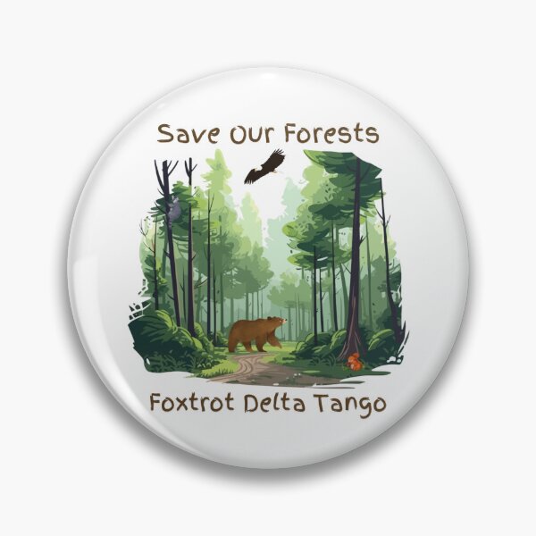 Item preview, Save our Forests designed and sold by SimplyNerdia.