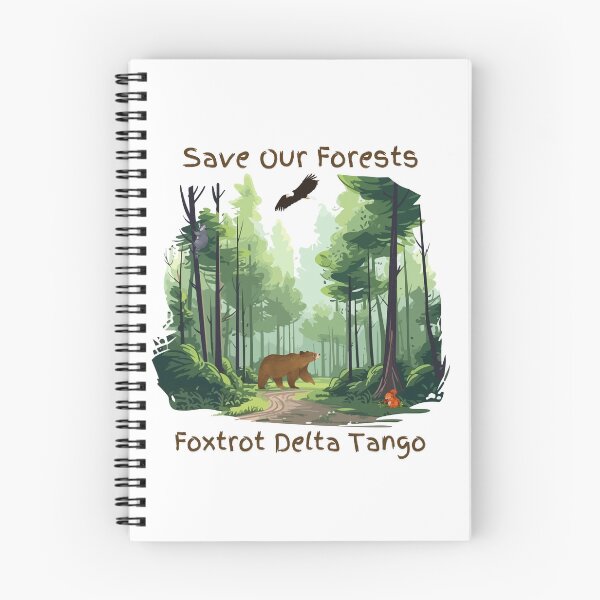 Item preview, Save our Forests designed and sold by SimplyNerdia.