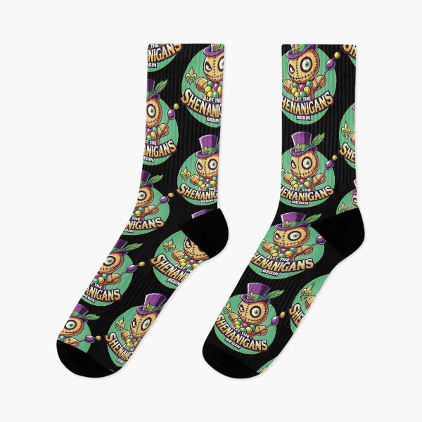 Item preview, Mardi Gras Let The Shenanigans Begin Voodoo designed and sold by LuminOrb.