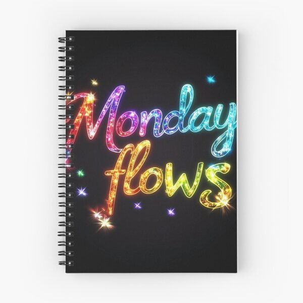 Item preview, Monday flows designed and sold by Kat's Design Hub.