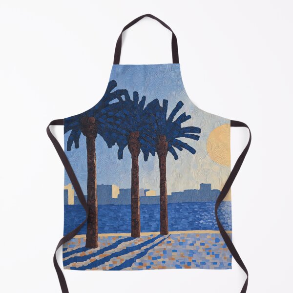 Item preview, Bahrain landscape | Post-impressionist painting style designed and sold by ComicsFactory.