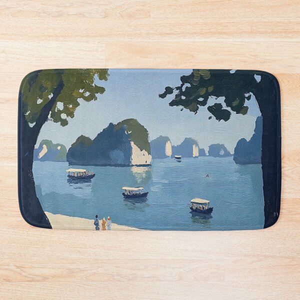 Item preview, Bai Tu Long Bay | Post-impressionist painting style designed and sold by ComicsFactory.
