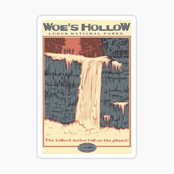 Item preview, Woe’s Hollow National Park designed and sold by Alice Pieschel.