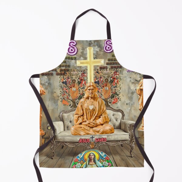 Item preview, JESUS SAVES - Divine Meditation: The Light of Salvation designed and sold by stevepmp.