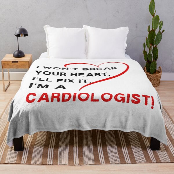 Item preview, CARDIOLOGIST FUNNY QUOTES designed and sold by Meandmyshop.