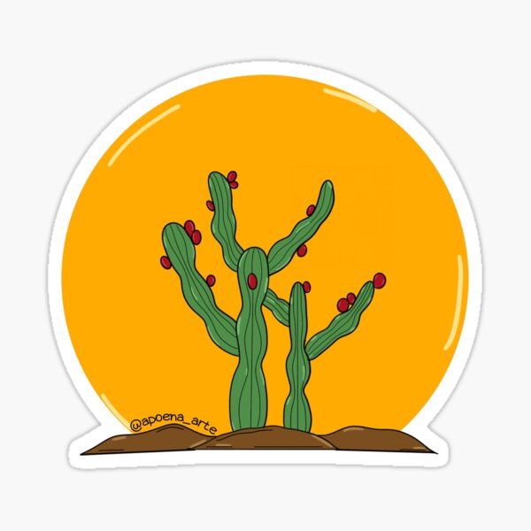 Aperçu de l'œuvre Cactus créée et vendue par ApoenaArt.