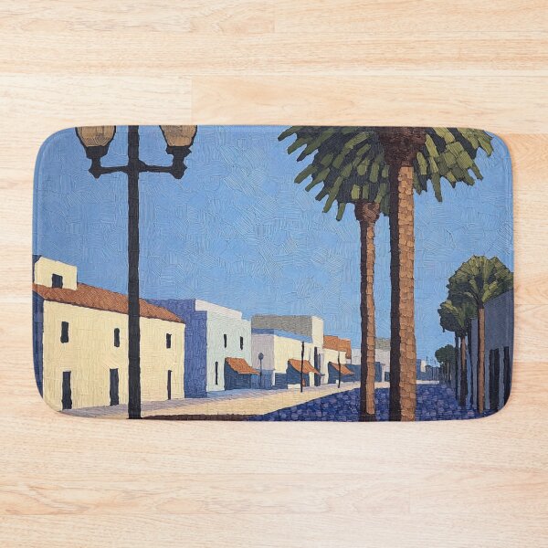 Item preview, Bakersfield | Post-impressionist painting style designed and sold by ComicsFactory.