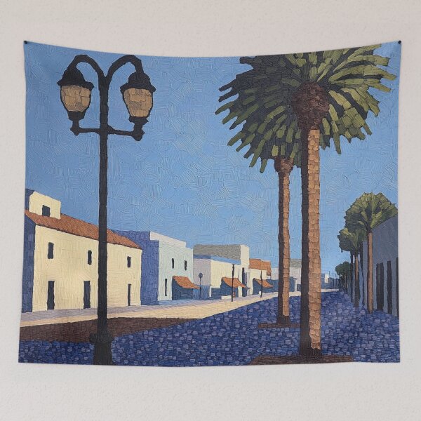 Item preview, Bakersfield | Post-impressionist painting style designed and sold by ComicsFactory.