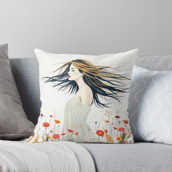 Item preview, Meadow in the wind designed and sold by AquaLemonade.