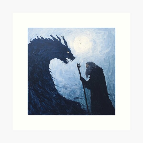Item preview, Baldr | Post-impressionist painting style designed and sold by ComicsFactory.