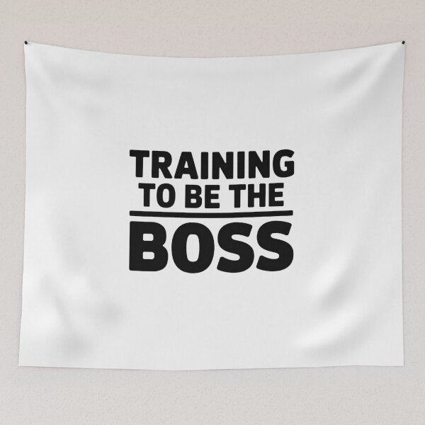 Item preview, TRAINING TO BE THE BOSS designed and sold by SignumShop.