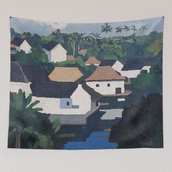 Item preview, Bali | Post-impressionist painting style designed and sold by ComicsFactory.