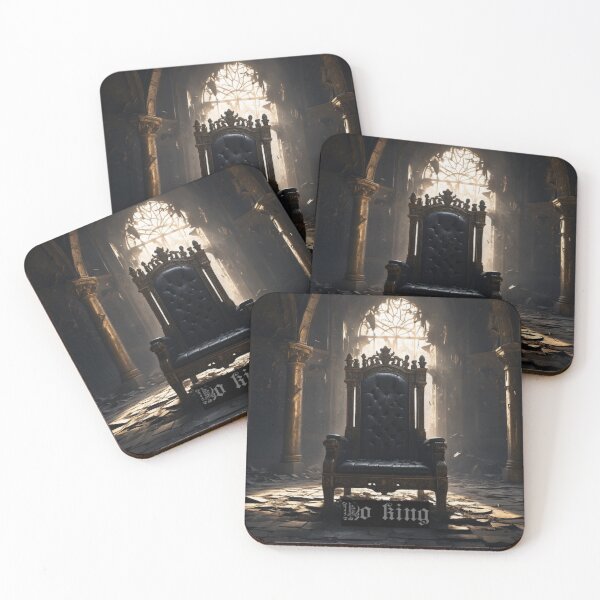 Item preview, The Abandoned Throne – No King designed and sold by Marimurmurprint.