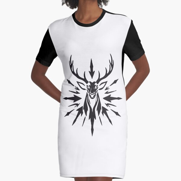 Aperçu de l'œuvre Version noire du cerf créée et vendue par qtmandy.