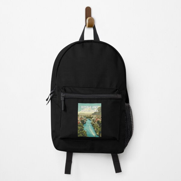 Item preview, Bosnia and Herzegovina Illustration Travel Art Vintage designed and sold by KrisSidDesigns.