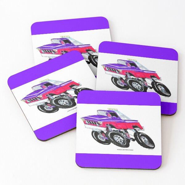 Item preview, THE TRUCKINATOR !   //  1957 CHEVY 4X4 MONSTER TRUCK designed and sold by Imagin8er.
