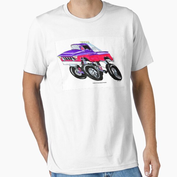 Item preview, THE TRUCKINATOR !   //  1957 CHEVY 4X4 MONSTER TRUCK designed and sold by Imagin8er.