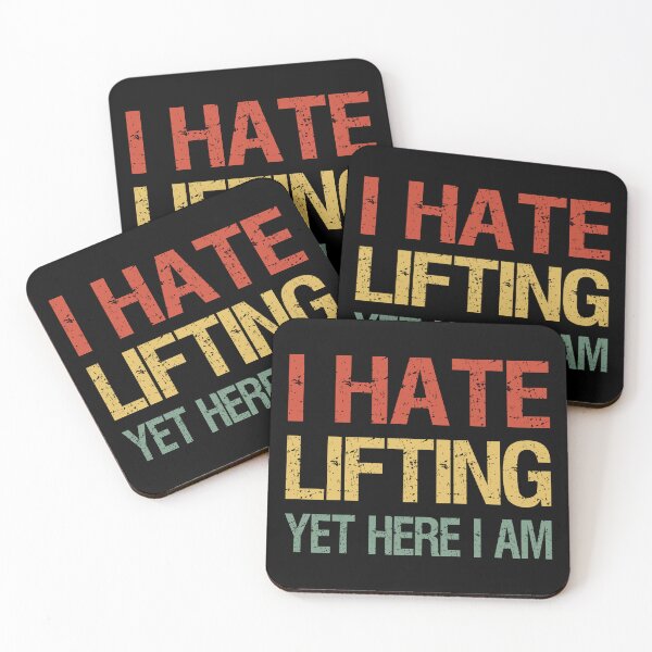 Item preview, I Hate Lifting Yet Here I Am I designed and sold by Lemon Pepper.