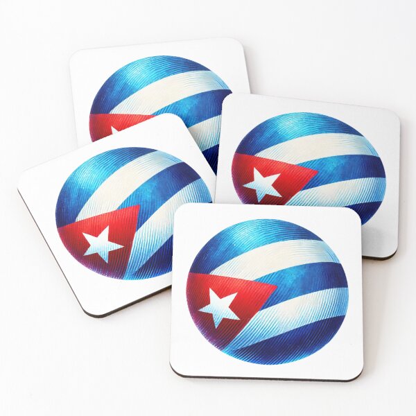 Item preview, Cuba Circle Flag Watercolour Style designed and sold by FlagWardrobe.