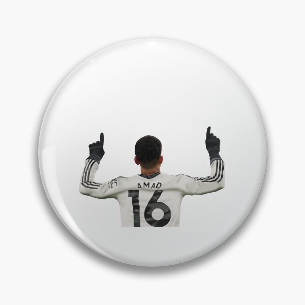 Item preview, Amad Diallo – Manchester United Hero (Away Edition) designed and sold by GrizzlyCollective.