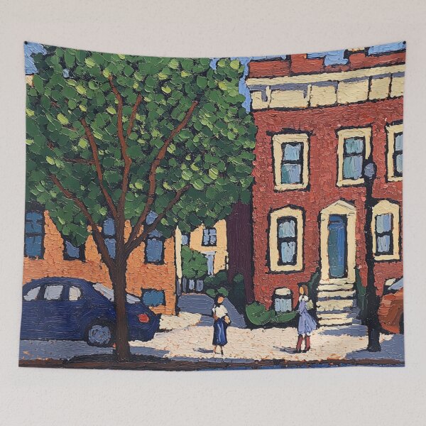 Item preview, Baltimore | Post-impressionist painting style designed and sold by ComicsFactory.