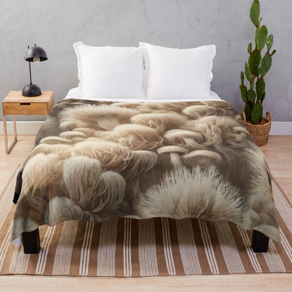 Item preview,  Lion’s Mane Fungal Tapestry designed and sold by Wiredart.