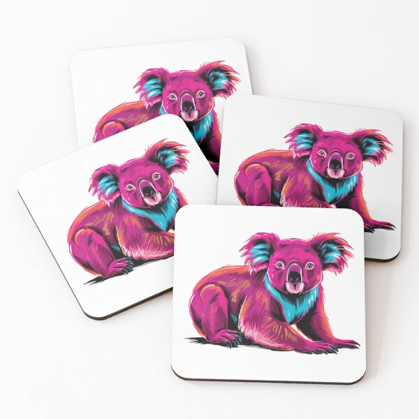 Item preview, Neon Koala Graphic Art Design designed and sold by Rebel Fusion.