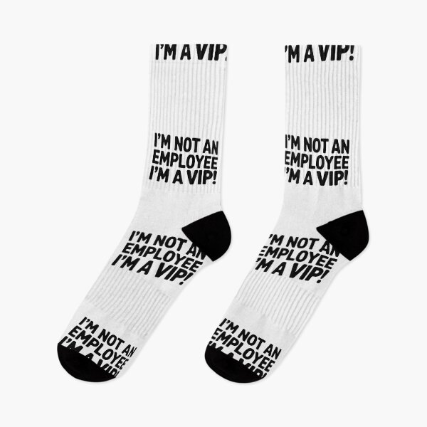 Item preview, I’M NOT AN EMPLOYEE, I’M A VIP! designed and sold by SignumShop.