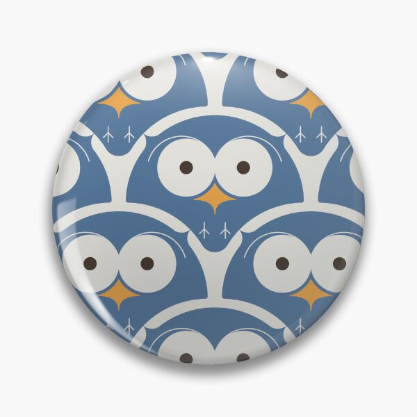 Item preview, Baby Owl - Dusty Blue designed and sold by Design Sparkes.