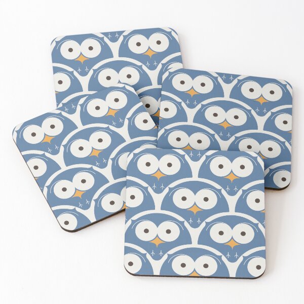 Item preview, Baby Owl - Dusty Blue designed and sold by Design Sparkes.