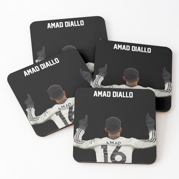 Item preview, Amad Diallo – Manchester United Art Tribute designed and sold by GrizzlyCollective.