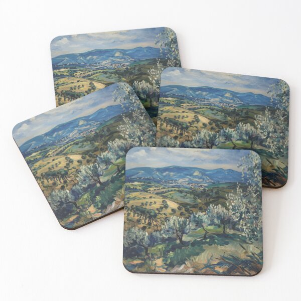 Item preview, Rolling Hills of Provence - Post-Impressionist Landscape designed and sold by CARRAANN.