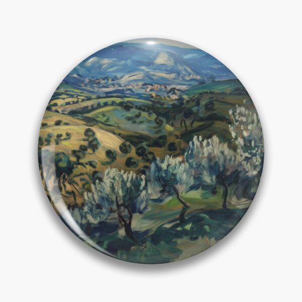 Item preview, Rolling Hills of Provence - Post-Impressionist Landscape designed and sold by CARRAANN.