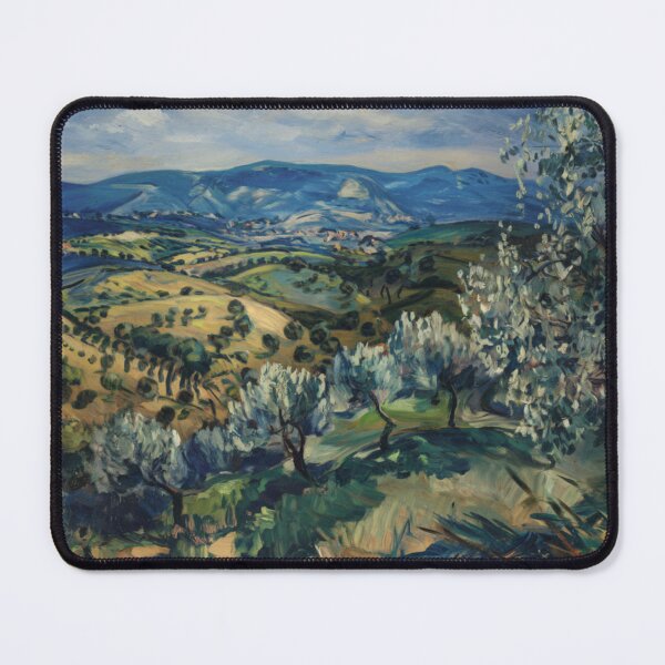 Aperçu de l'œuvre Les collines de Provence - Paysage postimpressionniste créée et vendue par Carraann .