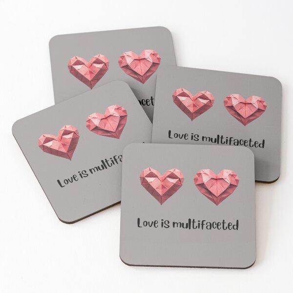 Item preview, Love is Multifaceted 1 designed and sold by UniqVibe.