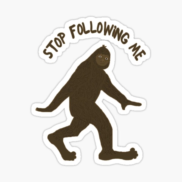 Item preview, Funny, Slightly Paranoid Sasquatch designed and sold by Amy Hadden.