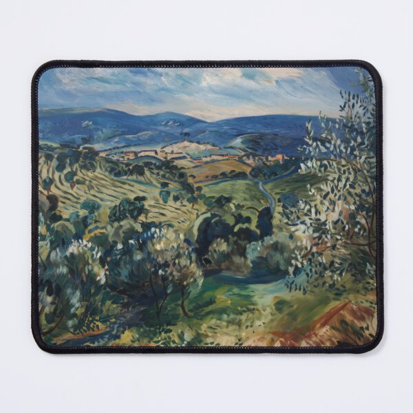 Item preview, Mediterranean Olive Grove - Impressionist Landscape designed and sold by CARRAANN.